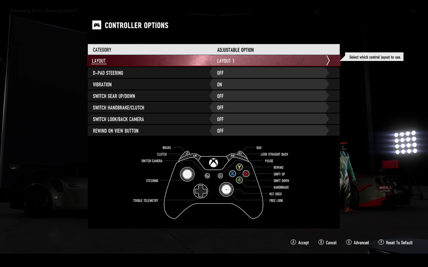 forza horizon 4 pc controls